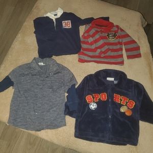 Collared boys shirts 18months